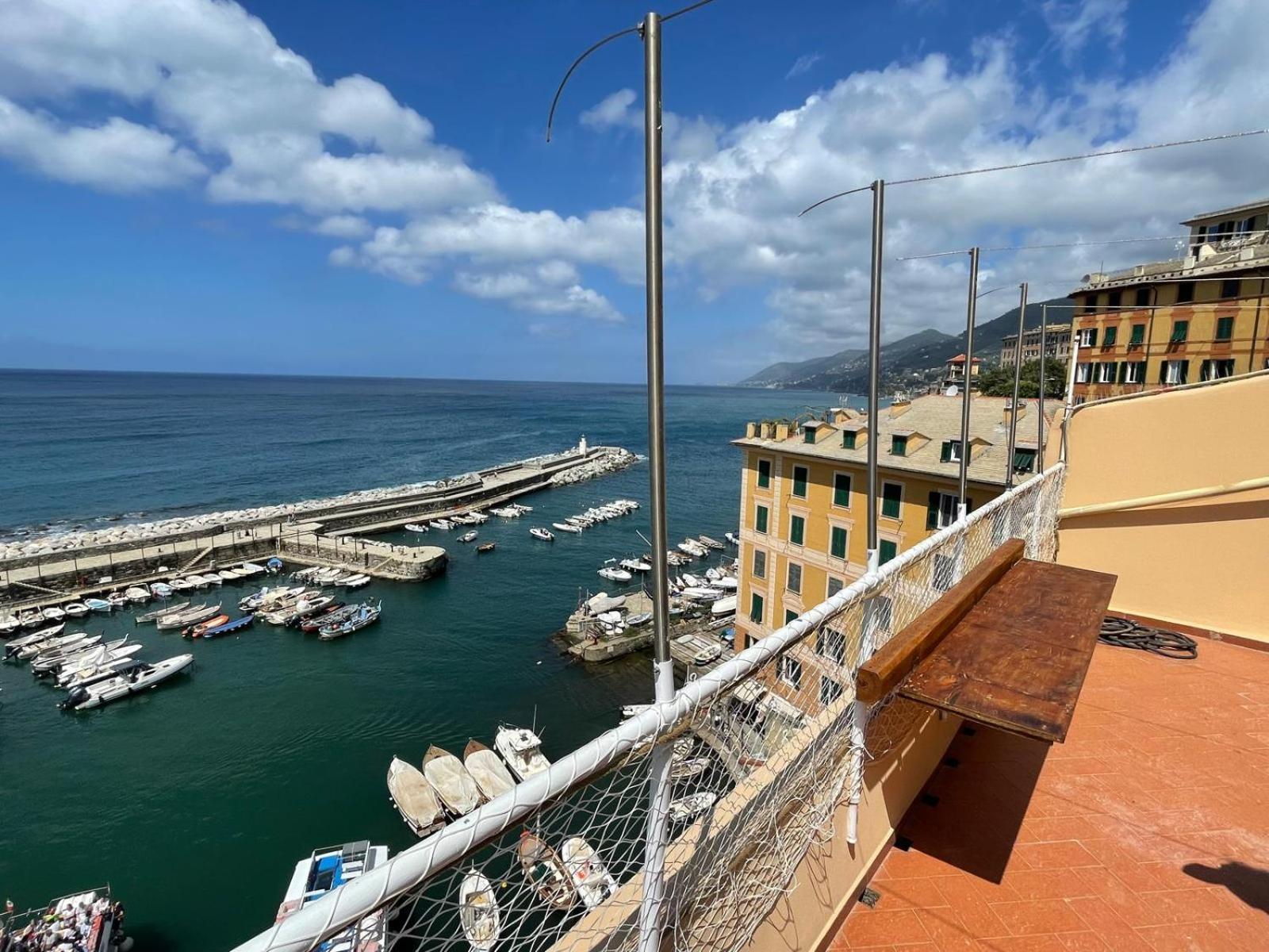 Апартаменты Sea View Camogli Portofino Экстерьер фото